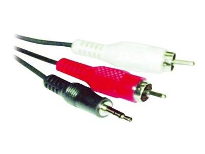 MicroConnect - Audiokabel - RCA männlich zu mini-phone stereo 3.5 mm männlich