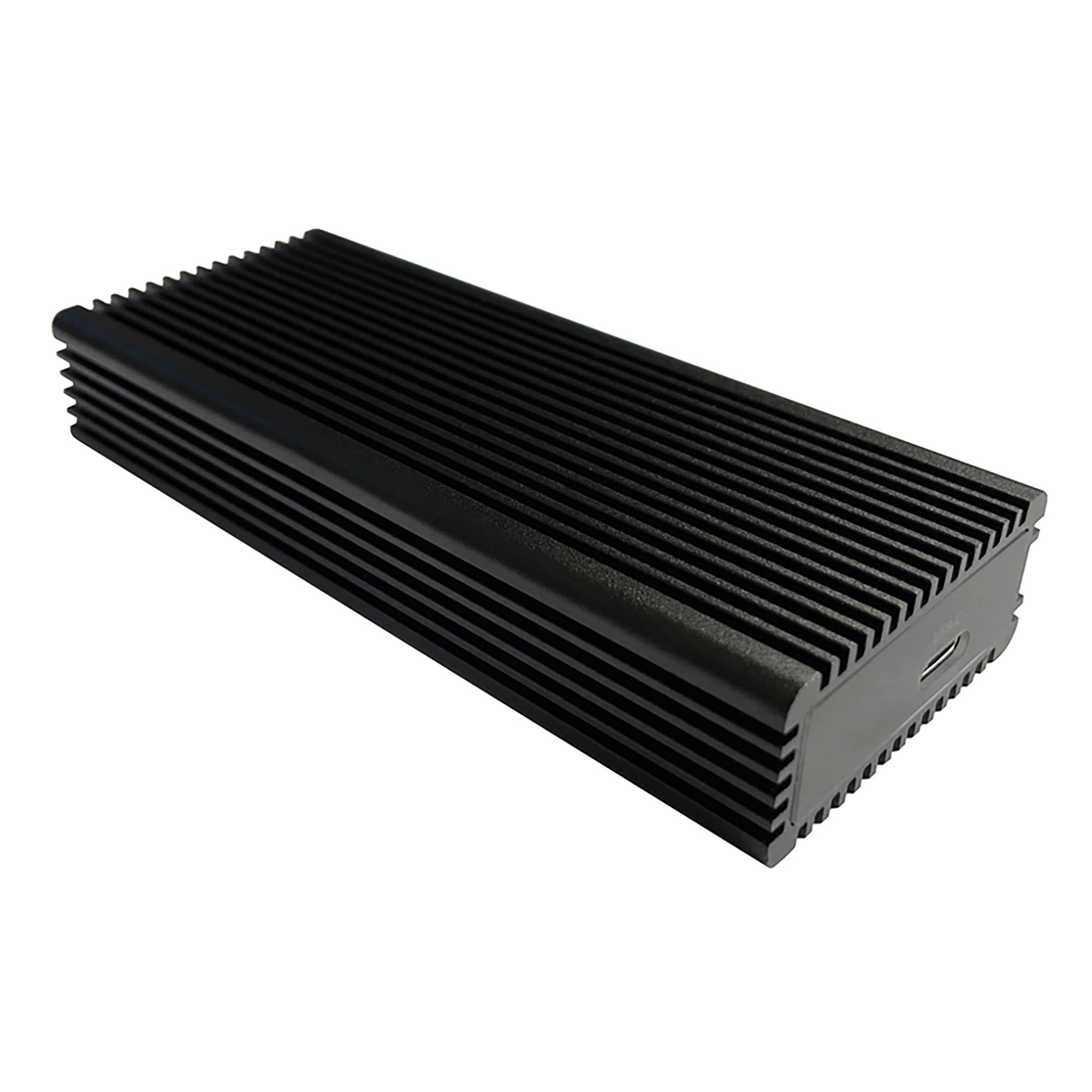 LC-POWER - LC Power LC-M2-C-MULTI-RGB - Speichergehäuse - M.2 - M.2 NVMe Card / SATA 10Gb/s - USB 3.2 (Gen 2)