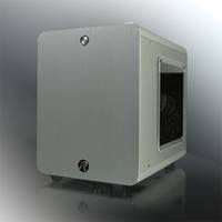 RAIJINTEK Metis Plus - Micro Tower - PC - Silber - Mini-ITX - Aluminium - Stahl