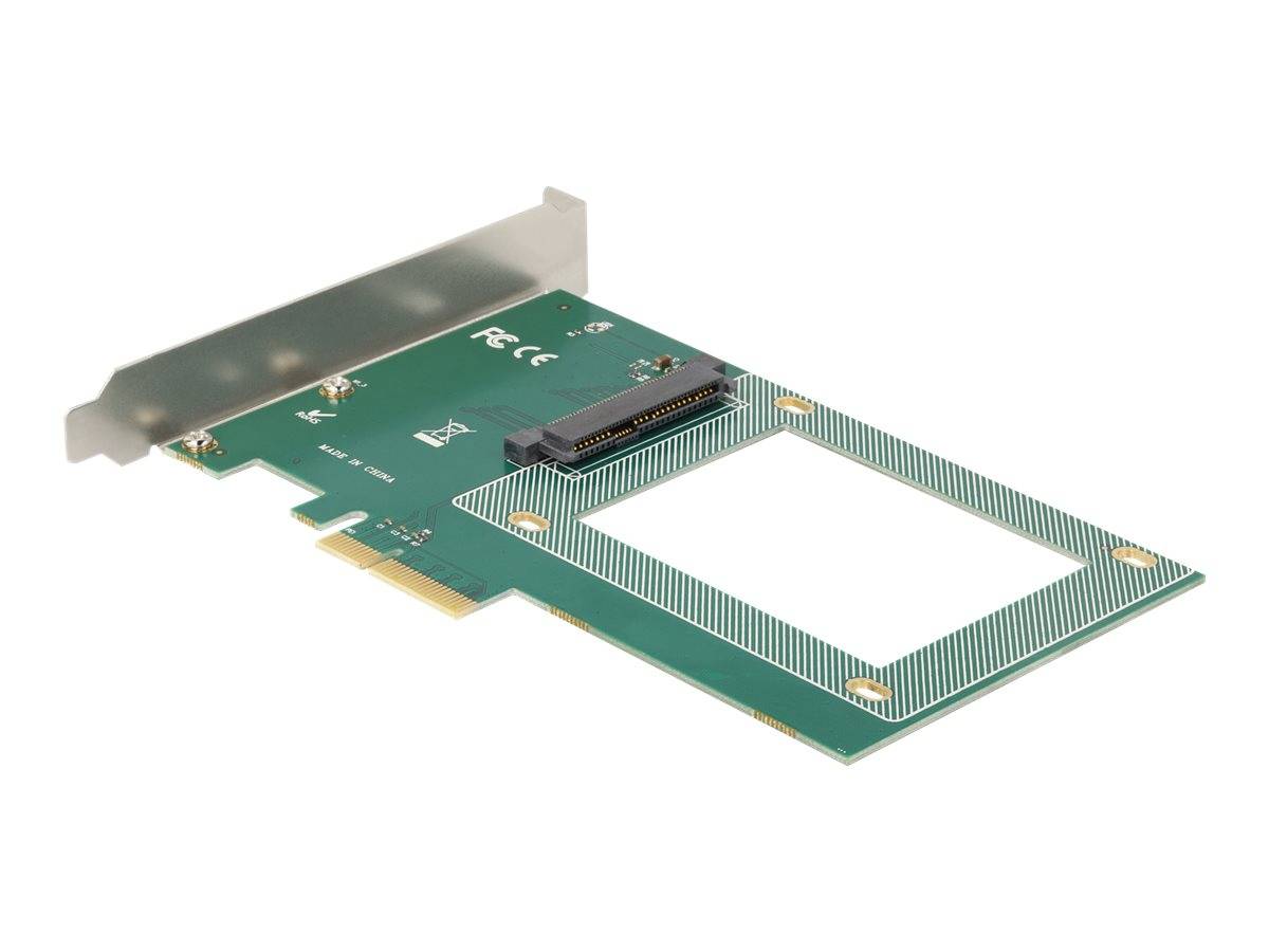 Delock Speicher-Controller - 2.5" (6.4 cm) - 1 Sender/Kanal - NVMe - PCIe 4.0 x4