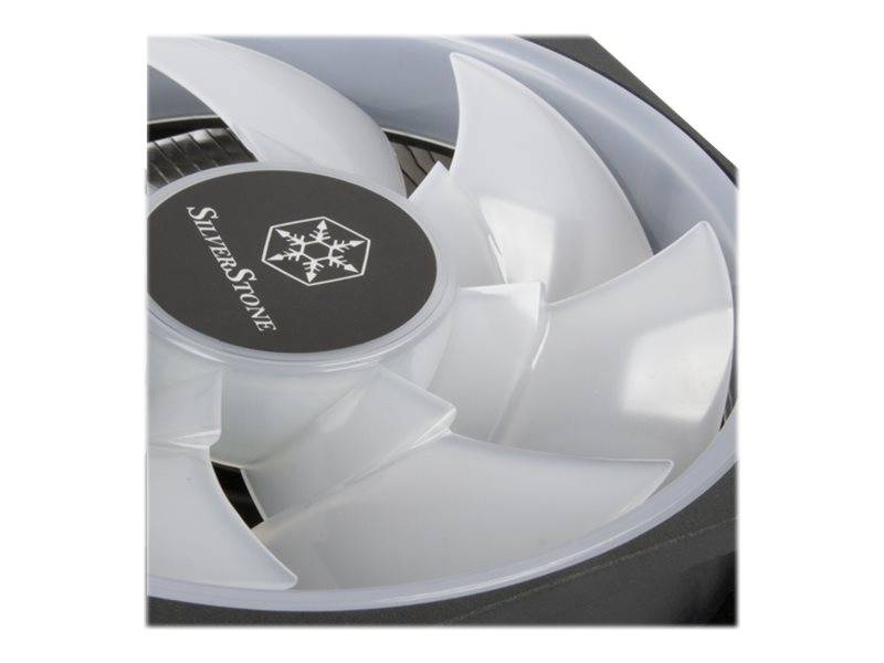 SilverStone Argon Series SST-AR12-RGB - Prozessor-Luftkühler - (für: LGA1156, AM2, LGA1366, AM3, LGA1155, LGA2011, FM1,