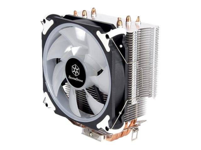 SilverStone Argon Series SST-AR12-RGB - Prozessor-Luftkühler - (für: LGA1156, AM2, LGA1366, AM3, LGA1155, LGA2011, FM1,