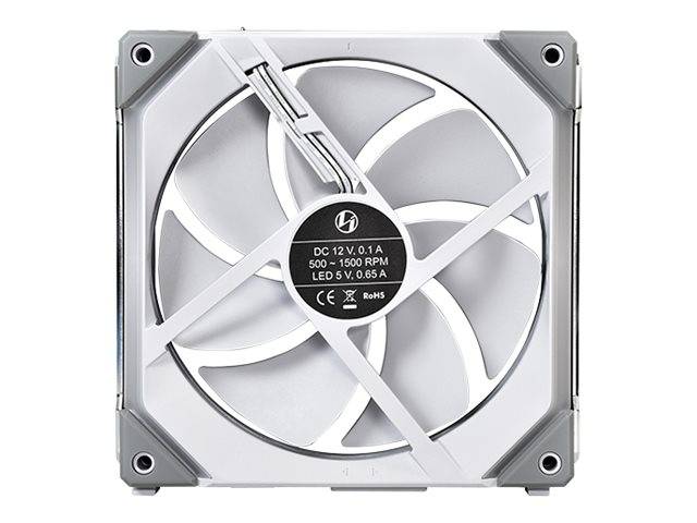 Lian Li UNI FAN SL140 - Gehäuselüfter - 140 mm - weiß (Packung mit 2)500~1500RPM
