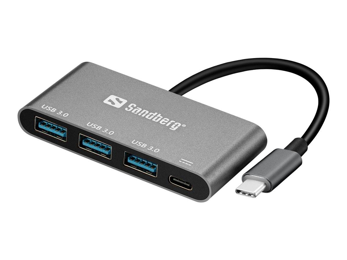 Sandberg USB-C to 3 x USB 3.0 Converter - USB-Adapter