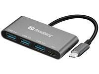 Sandberg USB-C to 3 x USB 3.0 Converter - USB-Adapter