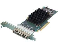 ATTO FC-164P - Eingebaut - Verkabelt - PCI Express - Ethernet - 6400 Mbit/s - Grün
