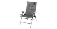 Coleman 5 Position Padded Recliner Chair, 120 kg, Campingstuhl, 4 Bein(e), 5 kg, Grau