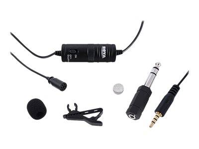 Original BOYA Kabelgebunden Schwarz Mit Mikrofon Ansteckmikrofon BY-M1