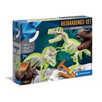Clementoni Clemen Ausgrabungs-Set T-Rex & Tricerato| 69408 - 350 x 260 x 70 mm