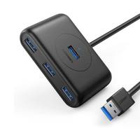 Ugreen 20290, USB 3.2 Gen 1 (3.1 Gen 1) Type-A, USB 3.2 Gen 1 (3.1 Gen 1) Type-A, 5000 Mbit/s, Schwarz, 1 Stück(e)
