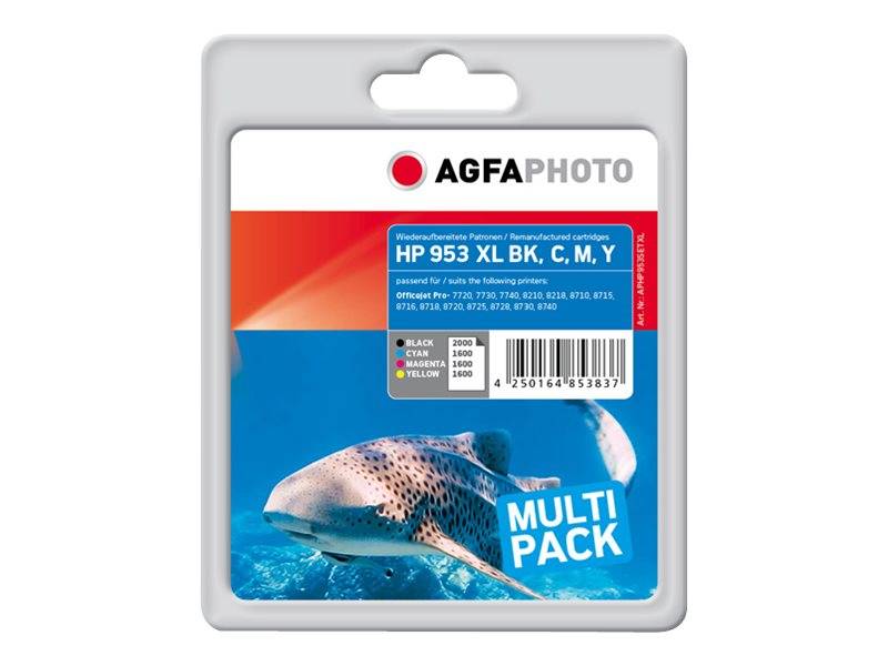 AgfaPhoto - 4er-Pack - Farbe (Cyan, Magenta, Gelb, Schwarz)