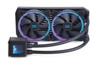 Alphacool 11729, All-in-One-Flüssigkeitskühler, 14 cm, 71 m³/h, Schwarz