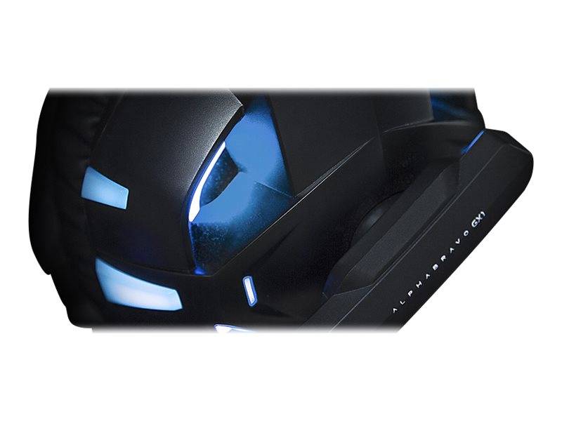 Veho Alpha Bravo GX1 - Headset - ohrumschließendkabelgebunden - USB - 3,5 mm