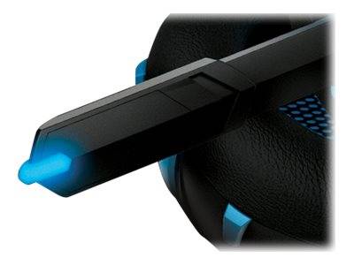 Veho Alpha Bravo GX1 - Headset - ohrumschließendkabelgebunden - USB - 3,5 mm