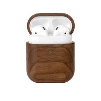 Woodcessories AirCase Schutzhülle für Apple AirPods 1. und 2. Generation braun -