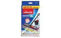 Vileda UltraMat XL Universal - Mopp-Nasspads - Grau - Rot - Weiß - Mikrofaser -
