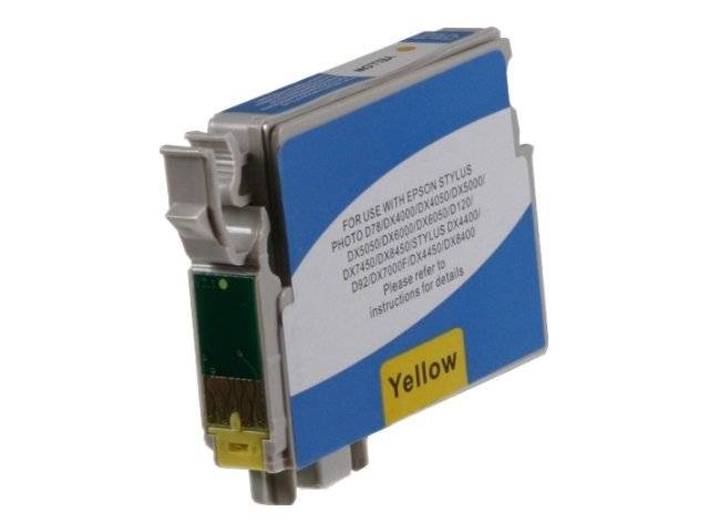 ASTAR Gelb - kompatibel - Tintenpatrone (Alternative zu: Epson T0714) - für Epso