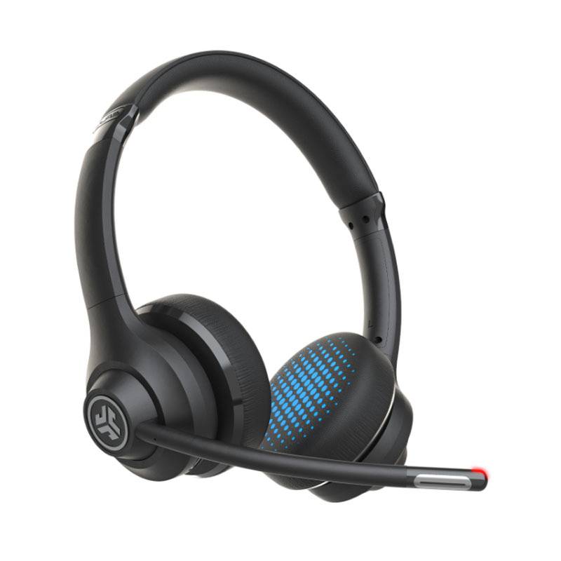 JLAB AUDIO - JLab Go Work, Verkabelt & Kabellos, Anrufe/Musik, 20 - 20000 Hz, 156,5 g, Kopfhörer, Schwarz, Blau