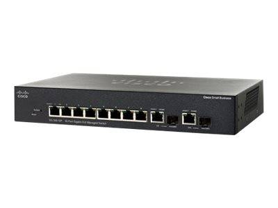 Cisco Small Business SF302-08P - Switch - L3 - managed - 8 x 10/100 (PoE)+ 2 x