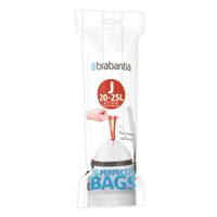Brabantia 115585, 23 l, Weiß, Hart-Polyethylen (HDPE), 55 cm, 535 mm, 20 Stück(e)