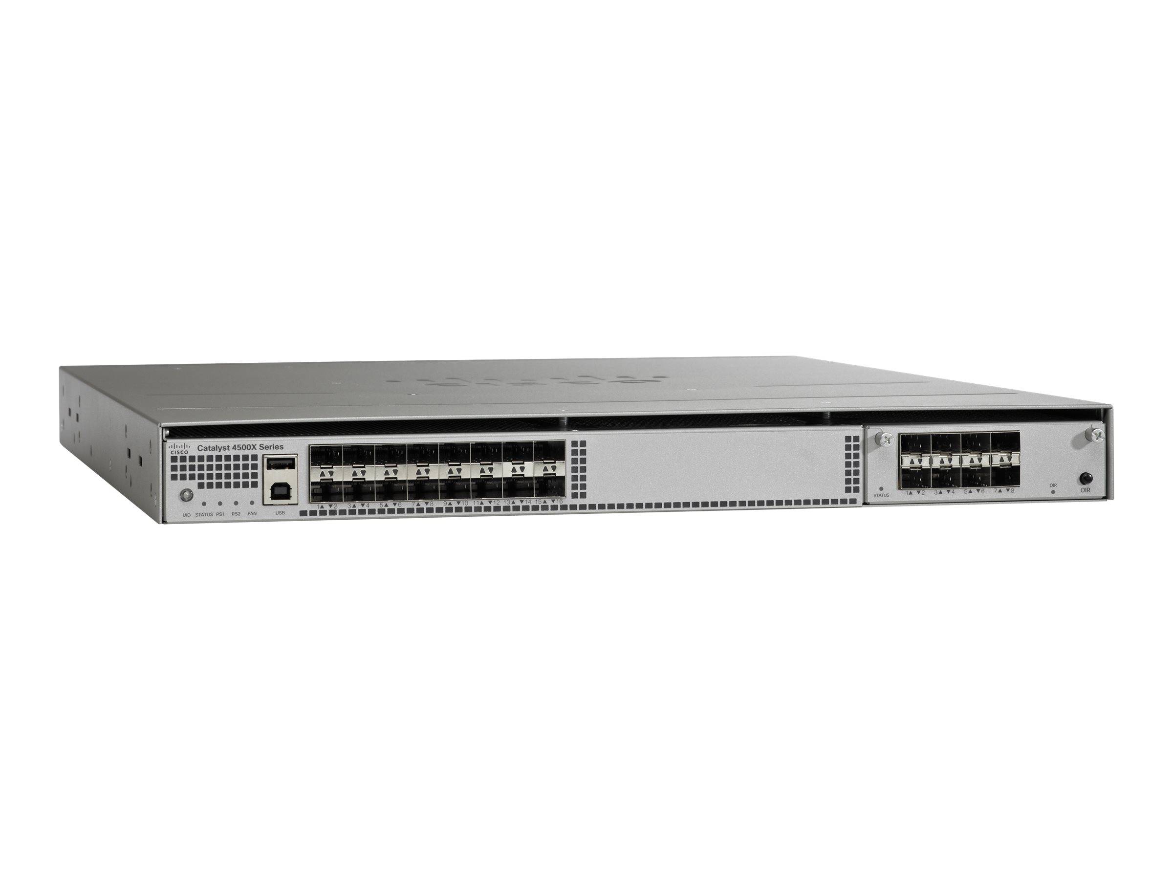 Cisco Catalyst 4500-X - Switch - managed - 24 x 10 Gigabit SFP+