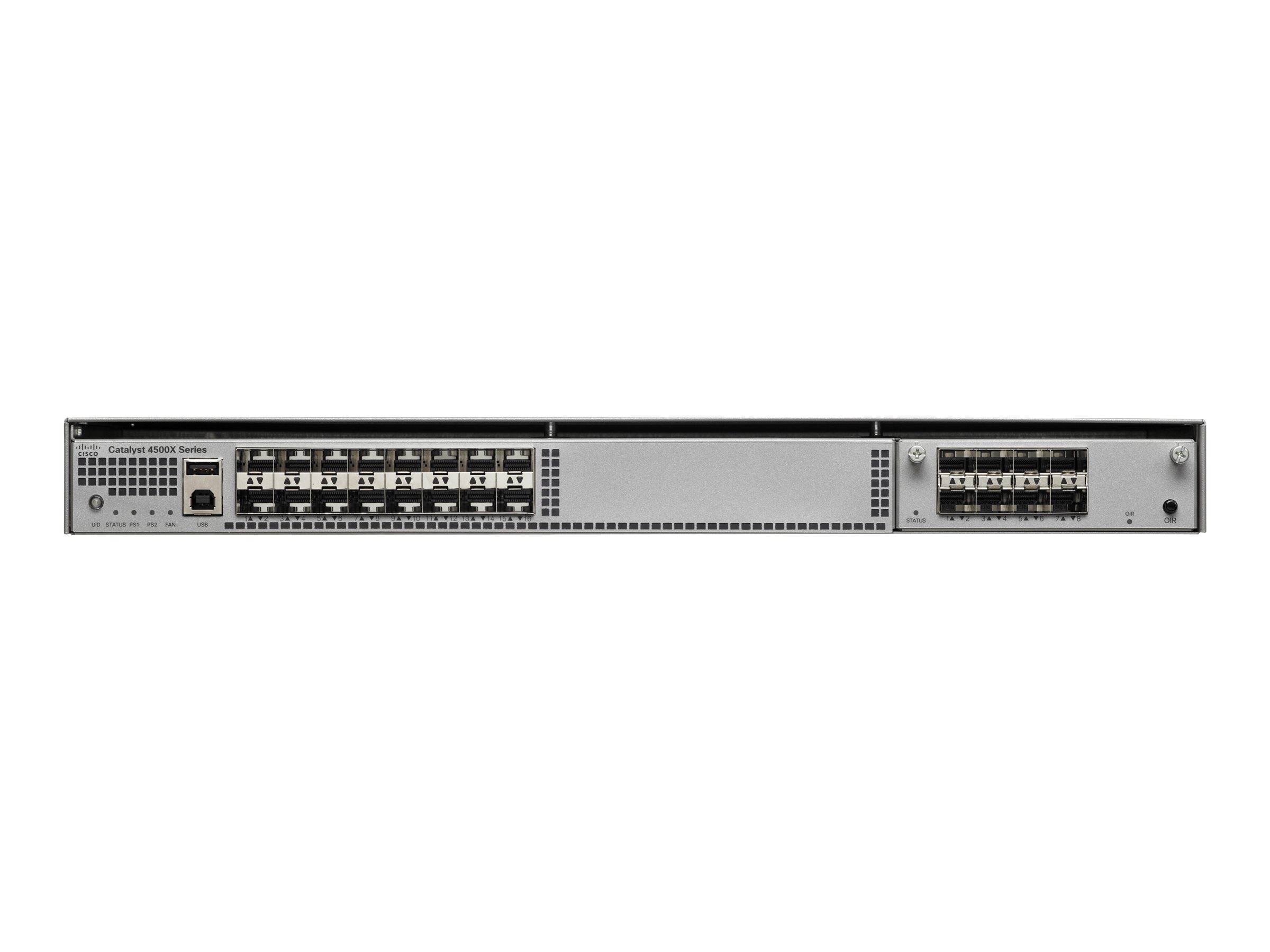 Cisco Catalyst 4500-X - Switch - managed - 24 x 10 Gigabit SFP+