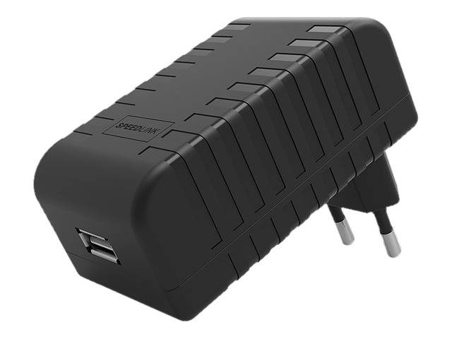 SPEEDLINK FUZE - Netzteil - 2100 mA (USB) - auf Kabel: USB-CSchwarz - für