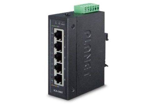 Planet Industrial Gigabit Switch IGS-500T, 5 Port