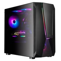 SilverStone FARA V1M PRO - Tower - PC - Schwarz - micro ATX - Mini-ITX -