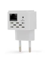 Gembird WNP-RP300-03 Wi-Fi repeater/signal booster 300 Mbps white - Repeater -