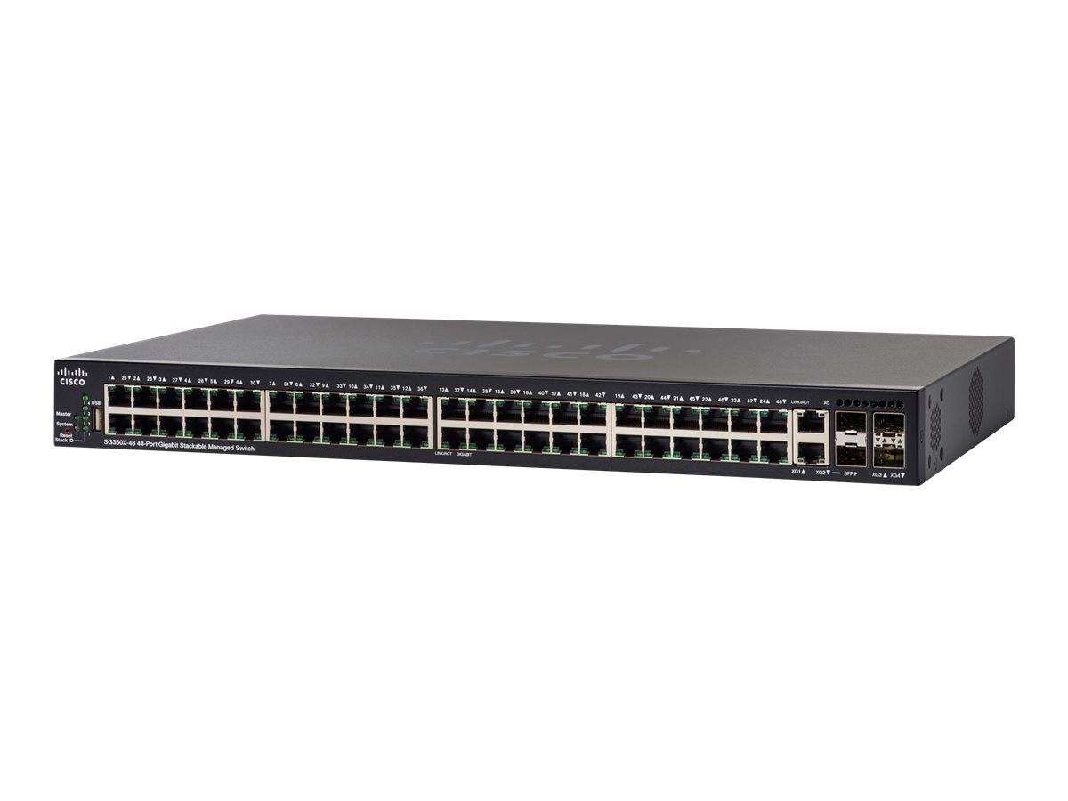 Cisco Small Business SG350X-48 - Switch - managed