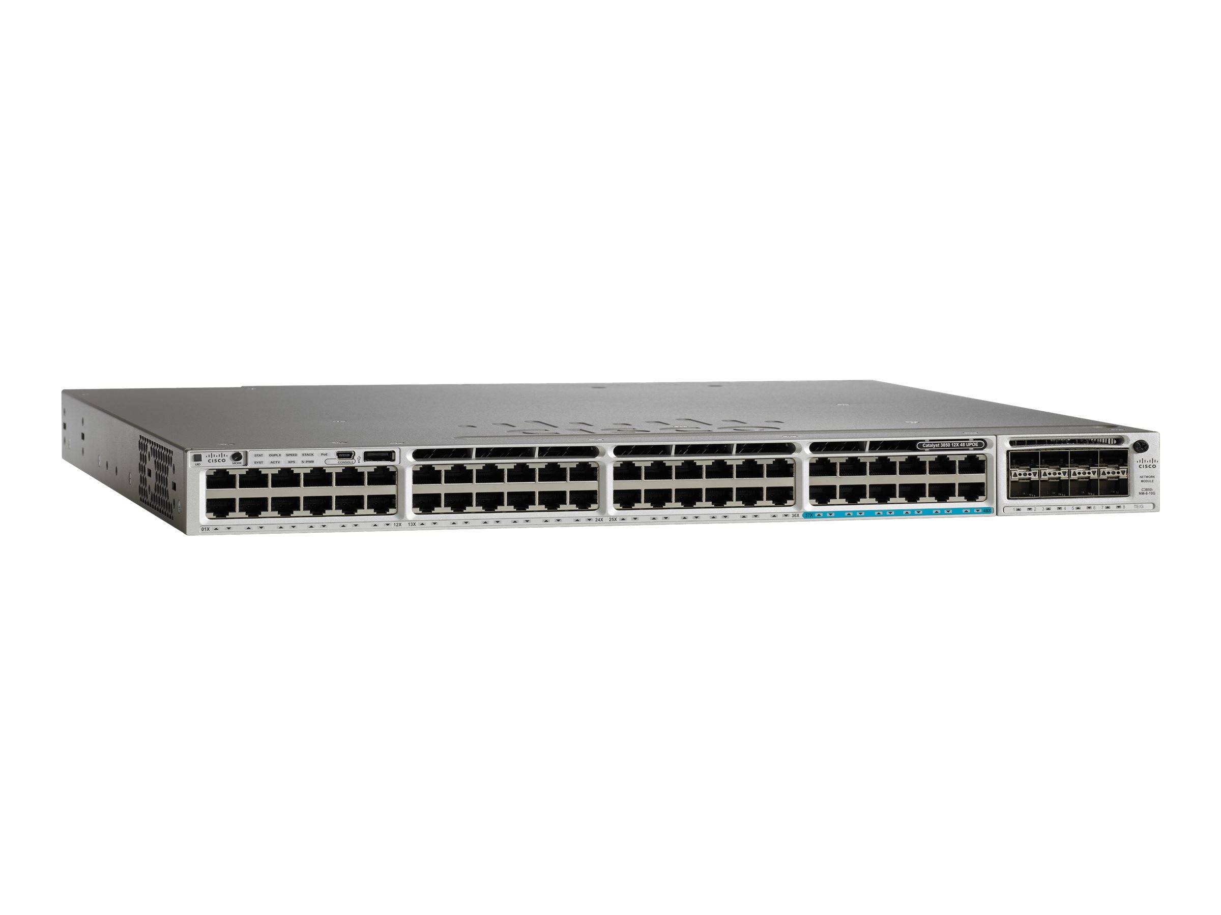Cisco Catalyst 3850-48U-L - Switch - L3 - managed - 48 x 10/100/1000 (UPOE)
