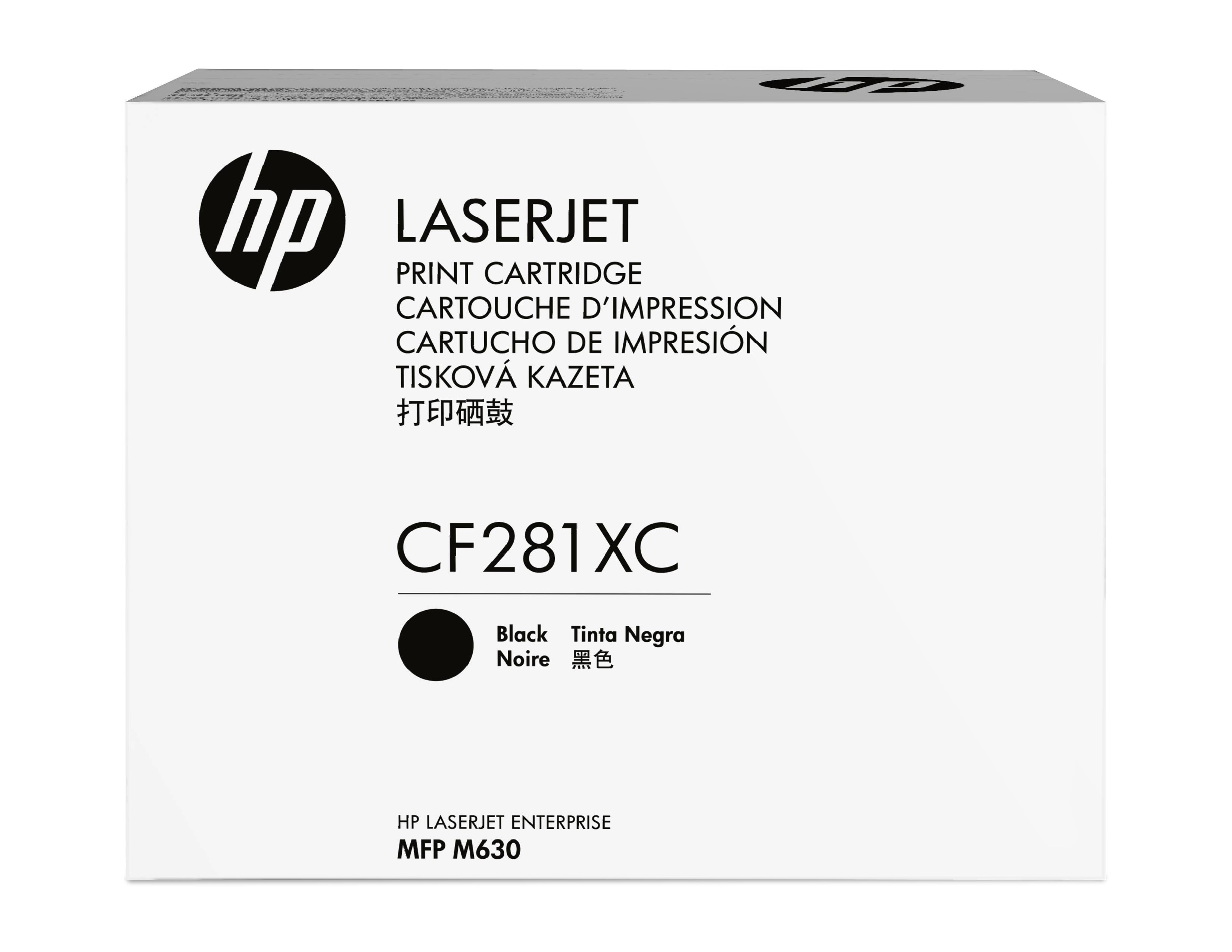 HP 81X Blk Contract LJ Toner Cartridge, 25000 Seiten, Schwarz, 1 Stück(e)