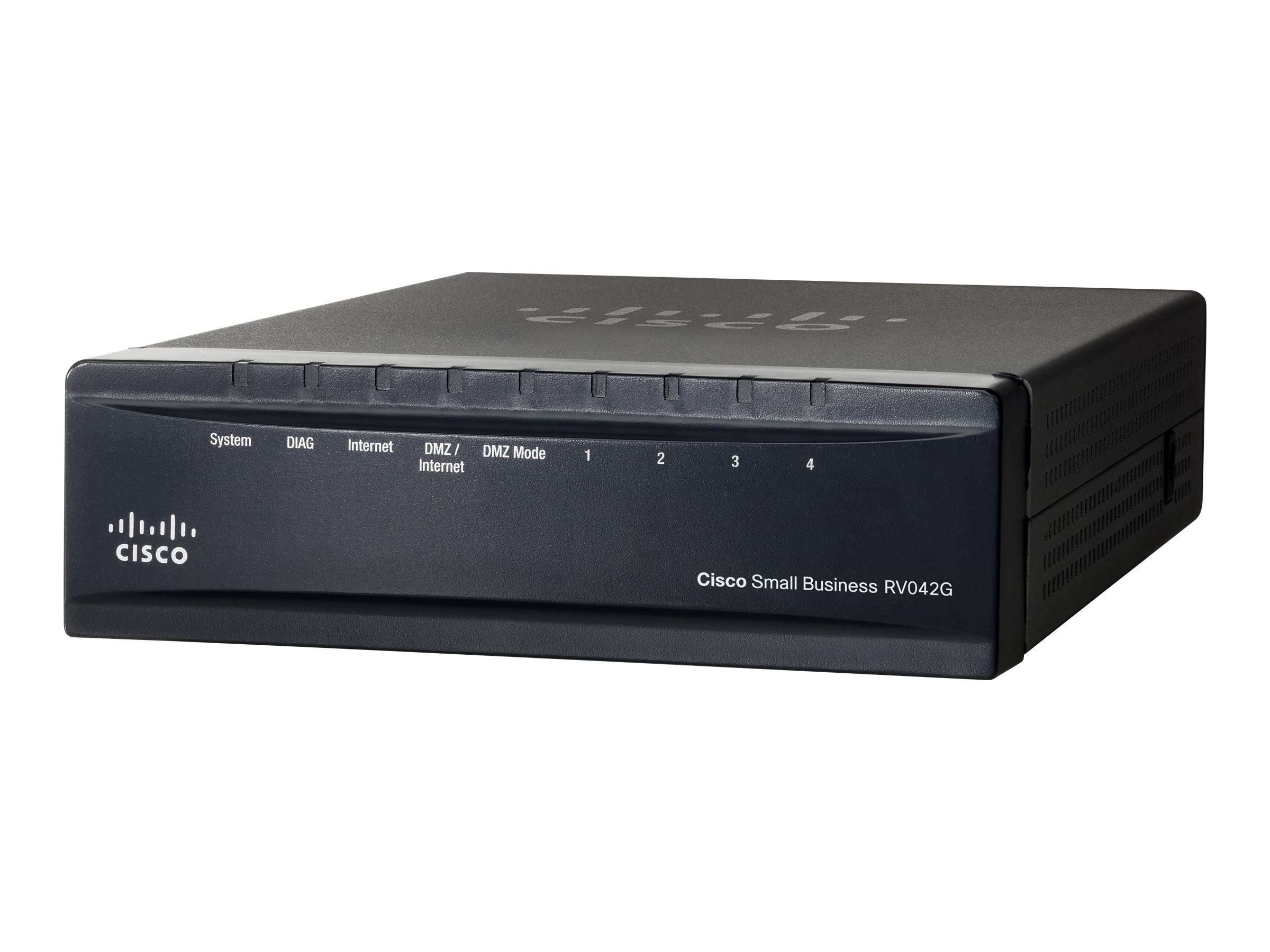Cisco Small Business RV042G - Router - 4-Port-Switch