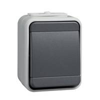 Schneider Electric 442109 - Tasten - Schwarz - Grau - Thermoplast - IP44 - WEEE - 65 mm