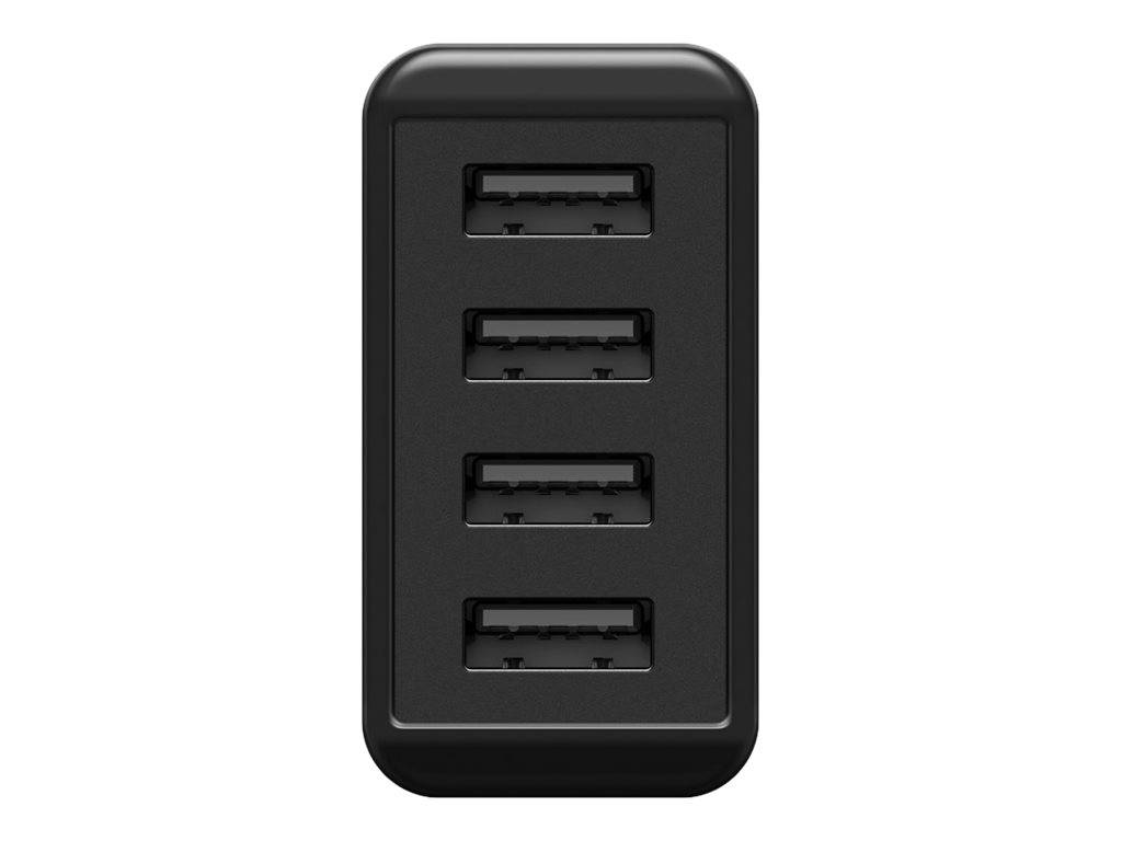 Goobay Netzteil - 30 Watt - 3 A - 4 Ausgabeanschlussstellen (4 x USB)