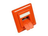 Good Connections Netzwerkdose Cat. 6 - 2xRJ45 - geschirmt - Unterputzdose -