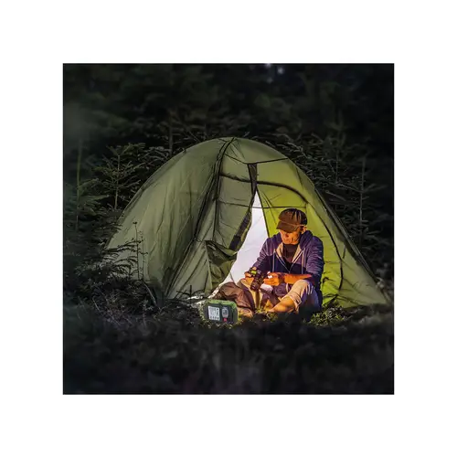 V-TAC LED-Fluter VT-10-R, 10 W, 4000 K 700 lm, Akkubetrieb, grün/schwarz V-TAC LED-Fluter VT-10-R, 10 W, 4000 K 700 lm, Akkubetrieb, grün/schwarz