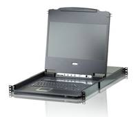 ATEN CL6708MW - 1920 x 1080 Pixel - Rack-Einbau - 1U - Schwarz