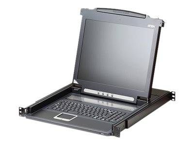ATEN CL1000M - KVM-Konsole - PS/2, USB - Frankreich - 43.2 cm (17")