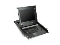 ATEN CL1000M - KVM-Konsole - PS/2, USB - Frankreich - 43.2 cm (17")