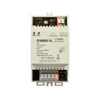 Ein weißes elektrisches Steuermodul mit der Bezeichnung 