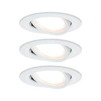 PAULMANN 938.75 - Einbaustrahler - 3 Glühbirne(n) - LED - 425 lm - Weiß