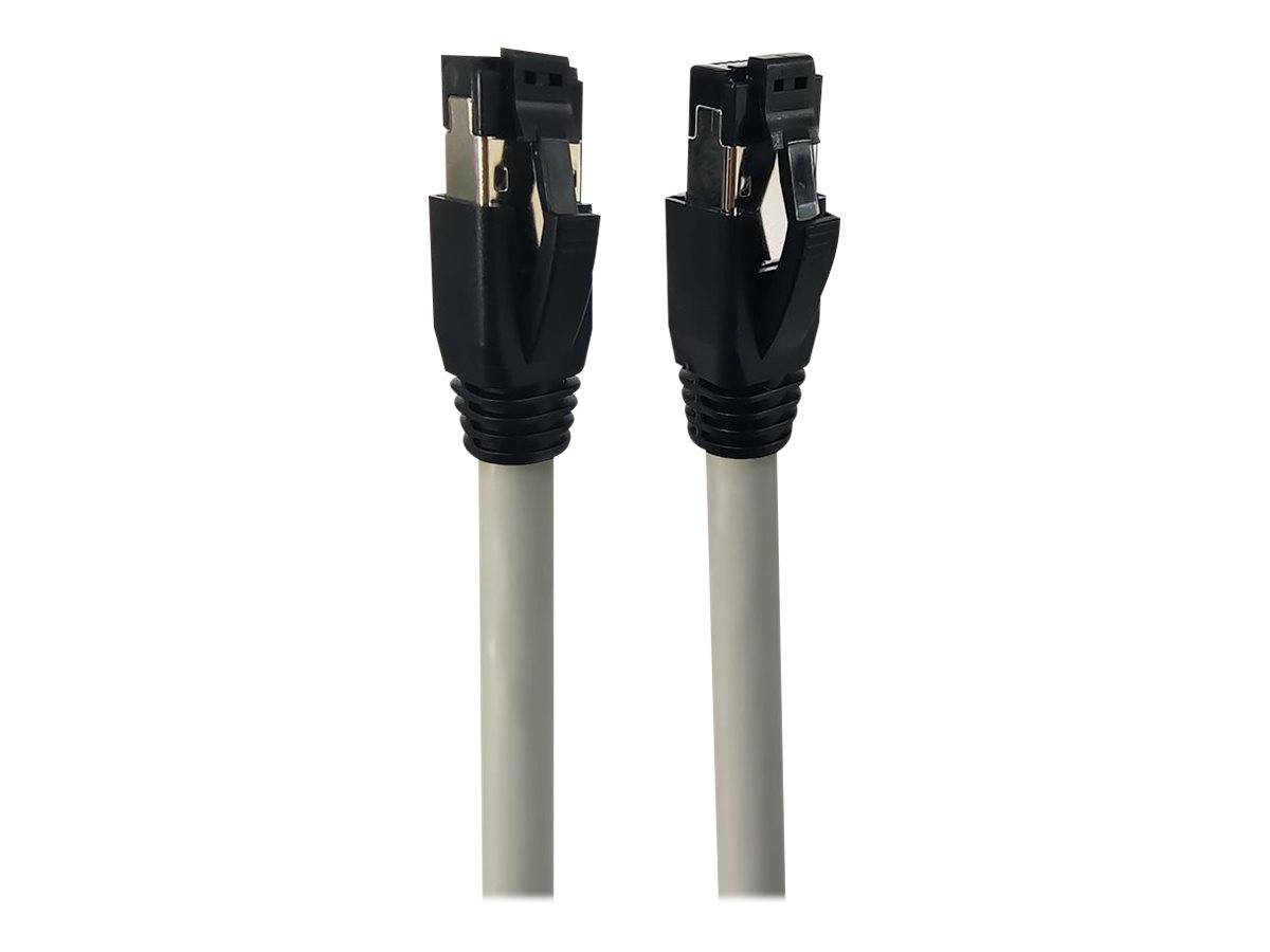 CAT8.1 S/FTP 10m Weiß LSZH Geschirmtes Netzwerkkabel AWG