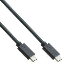 INLINE - USB 3.2 Gen.2x2 Kabel - USB-C Stecker/Stecker - schwarz - 1m