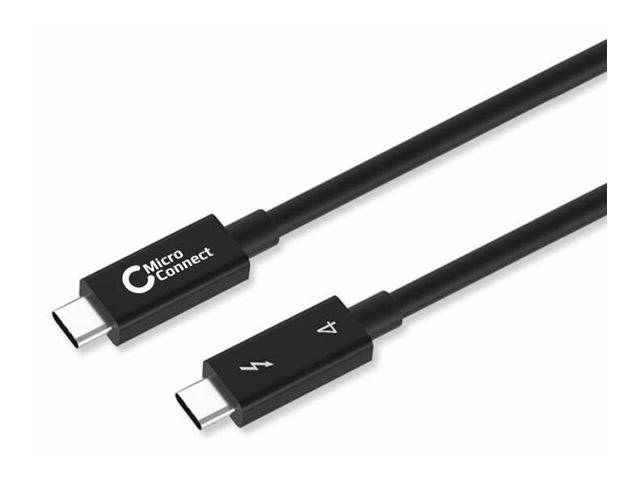MicroConnect - Thunderbolt-Kabel - 24 pin USB-C (M)