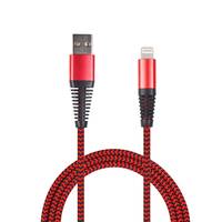 2GO 795946 - 1 m - USB B - Lightning - Rot - Datenkabel - rot - 100cm für Apple