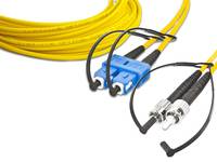Lightwin High Quality Duplex LWL Patchkabel, SM, SC - ST