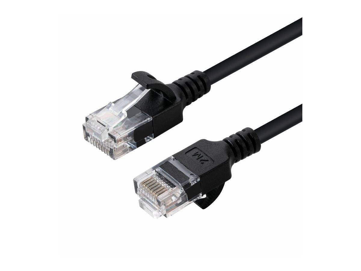 MicroConnect Netzwerkkabel - RJ-45 (M) zu RJ-45 (M)3 m - 3.6 mm - UTP - CAT 6a -