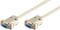 MicroConnect - Nullmodemkabel - DB-9 (W) zu DB-9 (W)